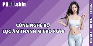 Công nghệ bộ lọc âm thanh micro PG99