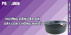Hướng dẫn lắp đặt dây loa chống nhiễu